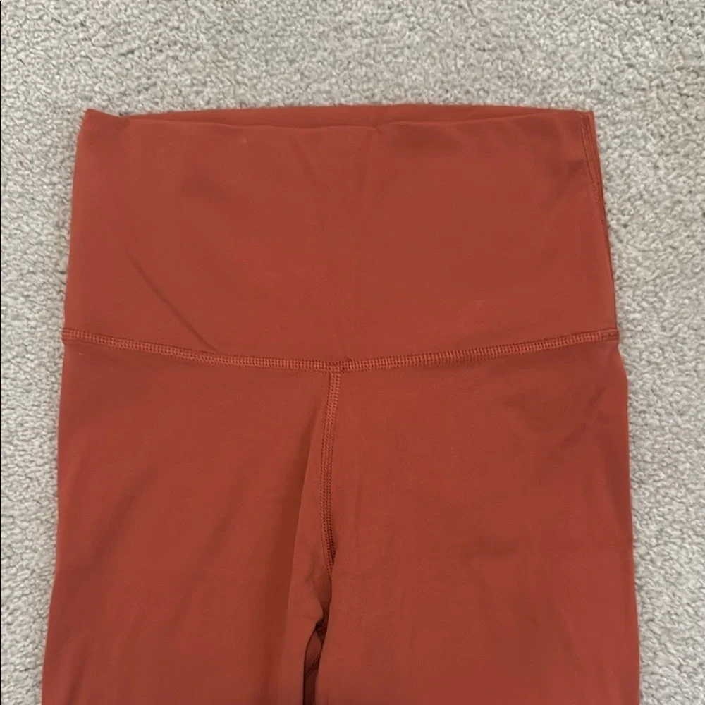 Nike Rust Colored High-Waisted Leggings